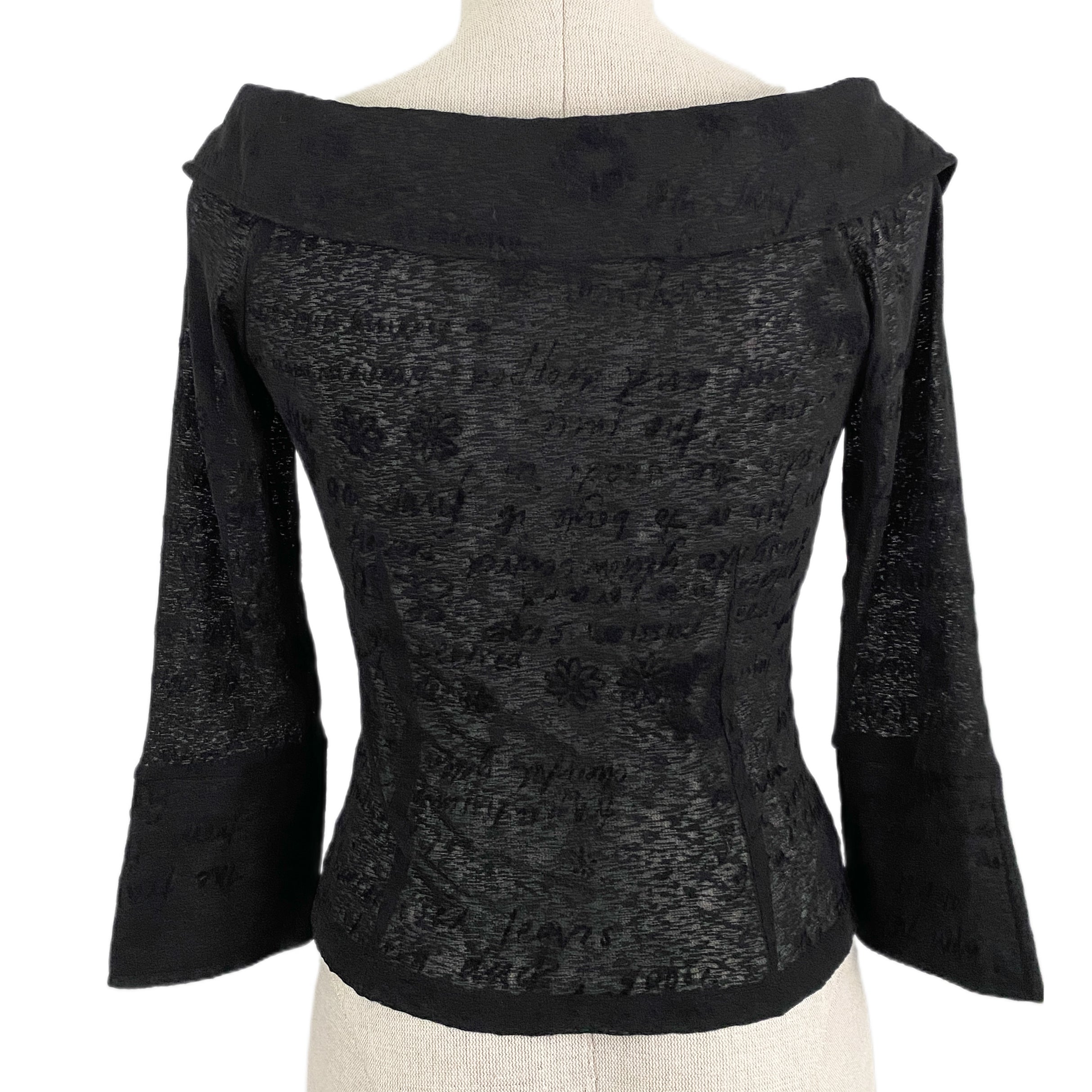 Funky Collared Top (M)