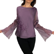 Purple Whimsy Embellished Fairy Top (L)