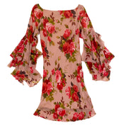 Whimsy Embellished Rose Dress (L)