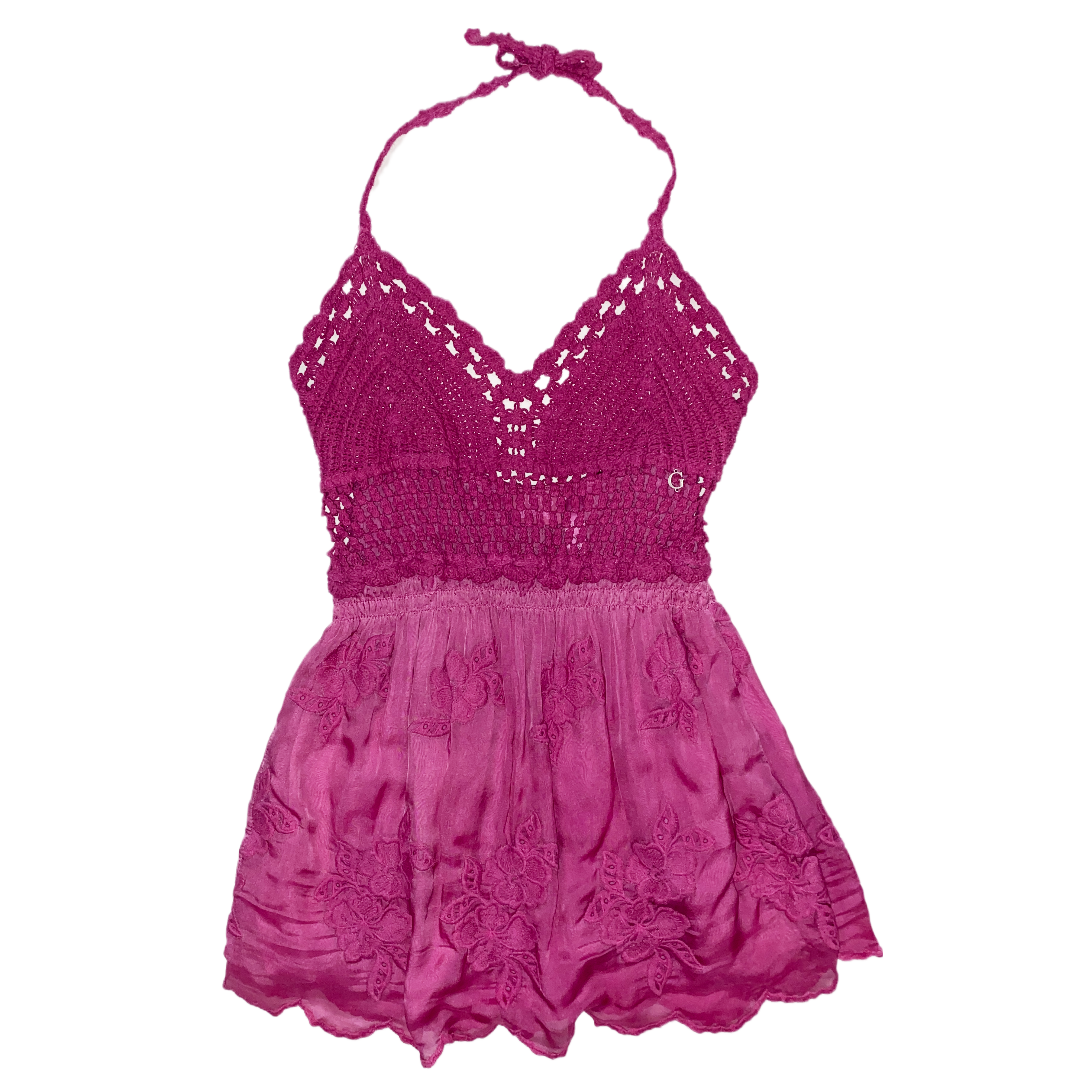 Guess Italian Crochet Halter