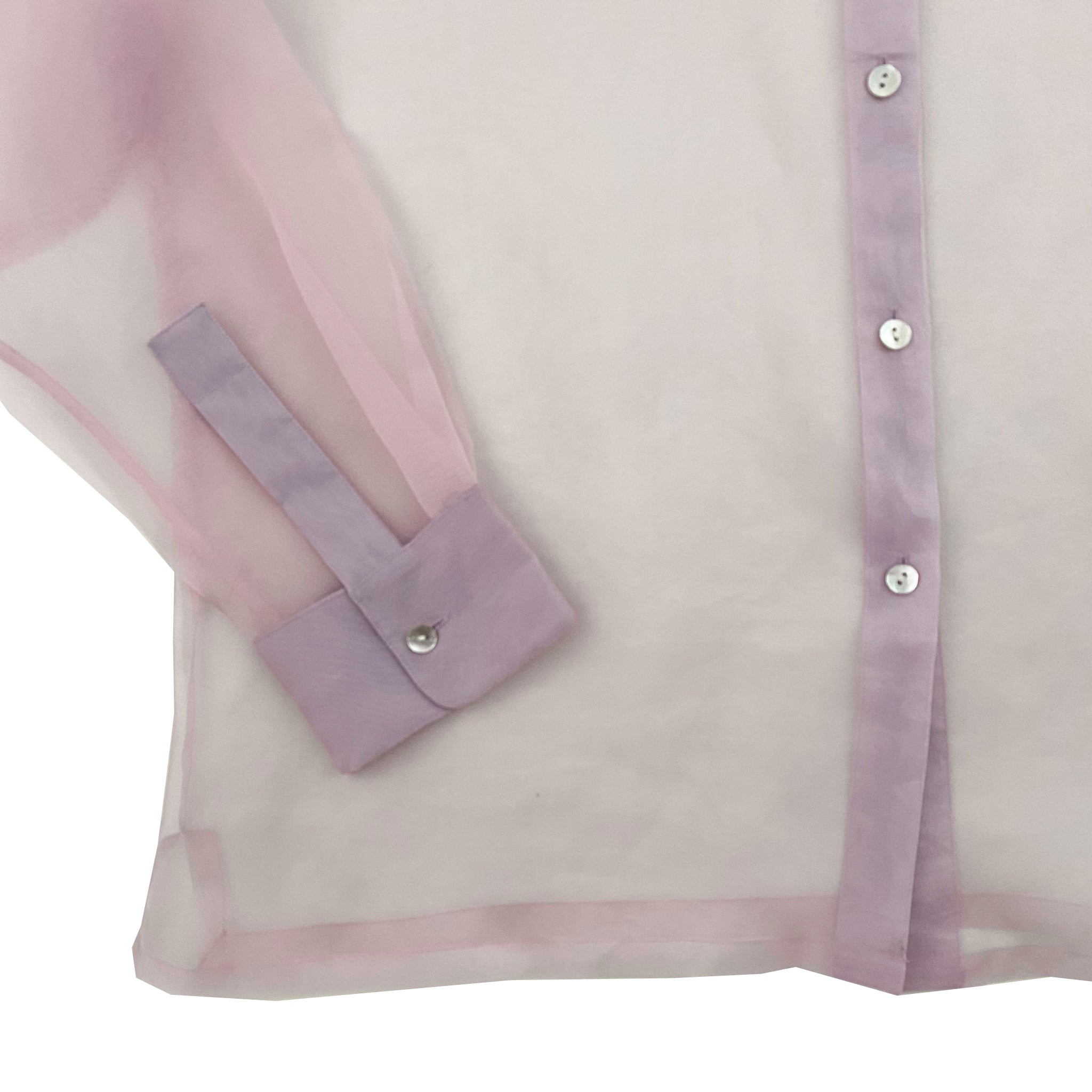 Lavender Silk Organza (L)