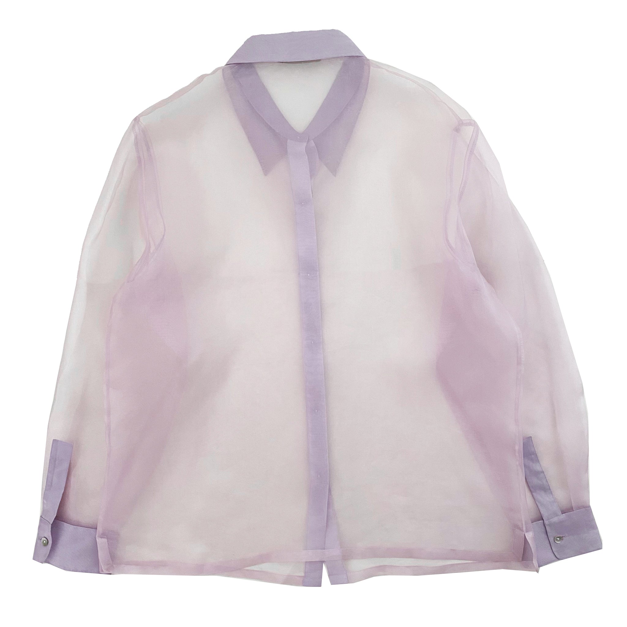 Lavender Silk Organza (L)