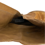 Cognac Leather Boots (7.5) hi