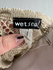 Y2K Wet Seal Crochet Cardi (S/M)