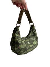 Y2K Camoflage Crescent Mini Handbag