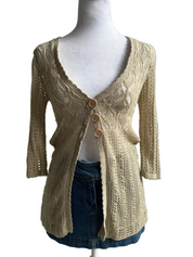 Y2K Wet Seal Crochet Cardi (S/M)
