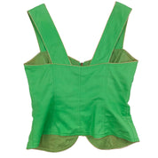 Linen Bustier Top (M)