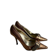 Y2K Pointy Toed Buckle Pumps (9)