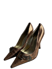 Y2K Pointy Toed Buckle Pumps (9)