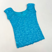 NWT Vintage D&G Blue Top (M)
