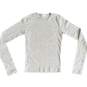 The White Logo Long Sleeve (XS-2X)