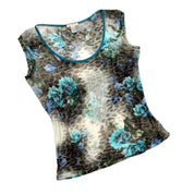 Vintage Roberto Cavalli Leopard Top (XL/XXL)