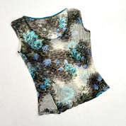 Vintage Roberto Cavalli Leopard Top (XL/XXL)