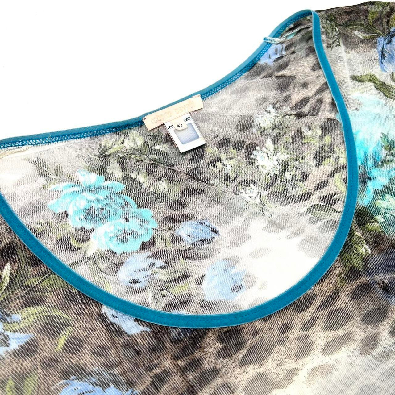 Vintage Roberto Cavalli Leopard Top (XL/XXL)