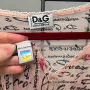 D&G Vintage Dainty Mesh Top (XS/S)