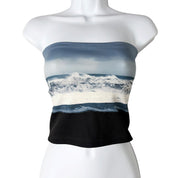 Beach Graphic Tube Top (XS-S)