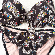 Crystal Ball Tokyo AOP Bikini Set (XS-S)