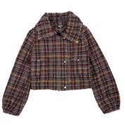 DKNY Tweed Cropped Jacket (M)