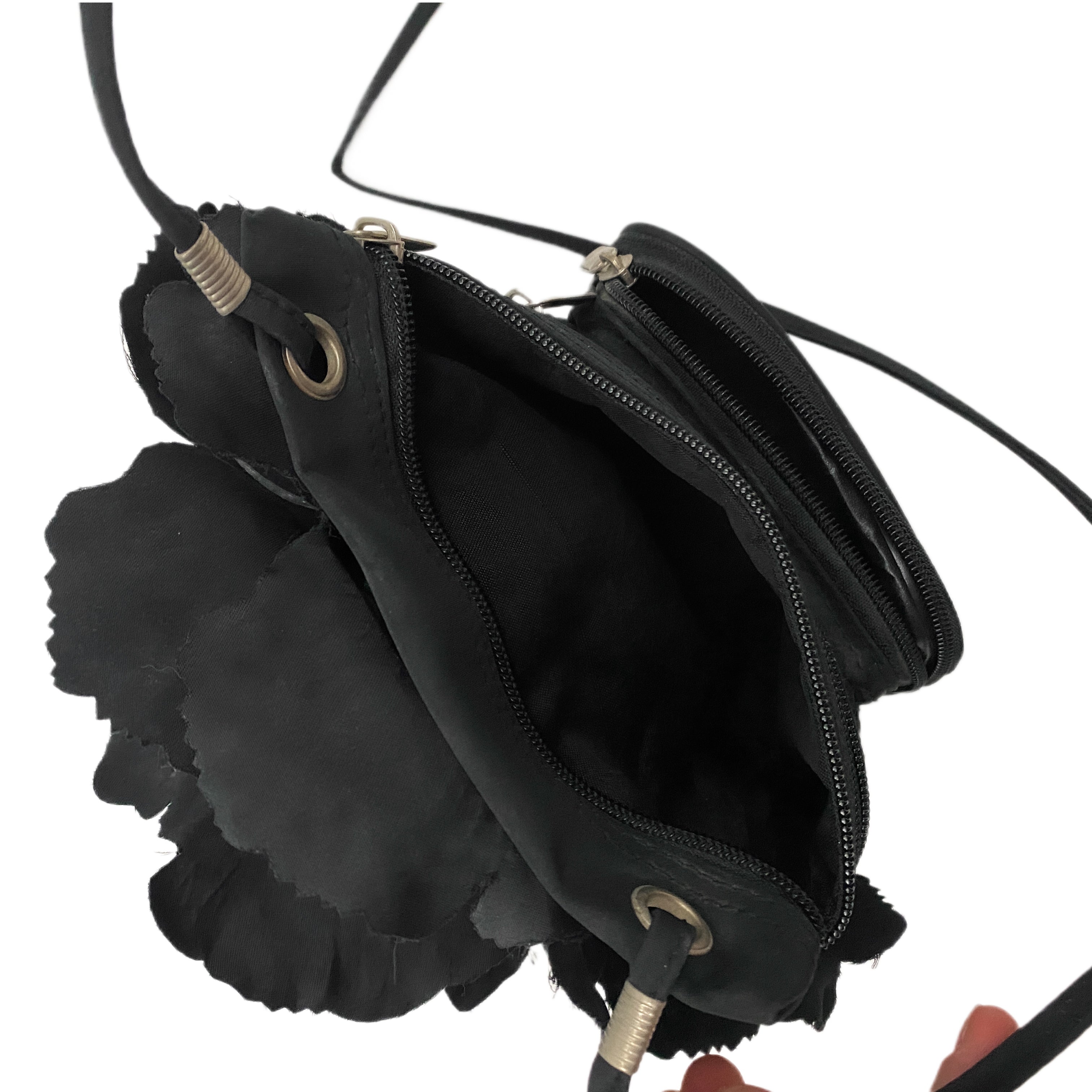 Noire Rosette Bag
