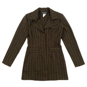 Striped Long Blazer (S/M)