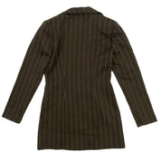 Striped Long Blazer (S/M)