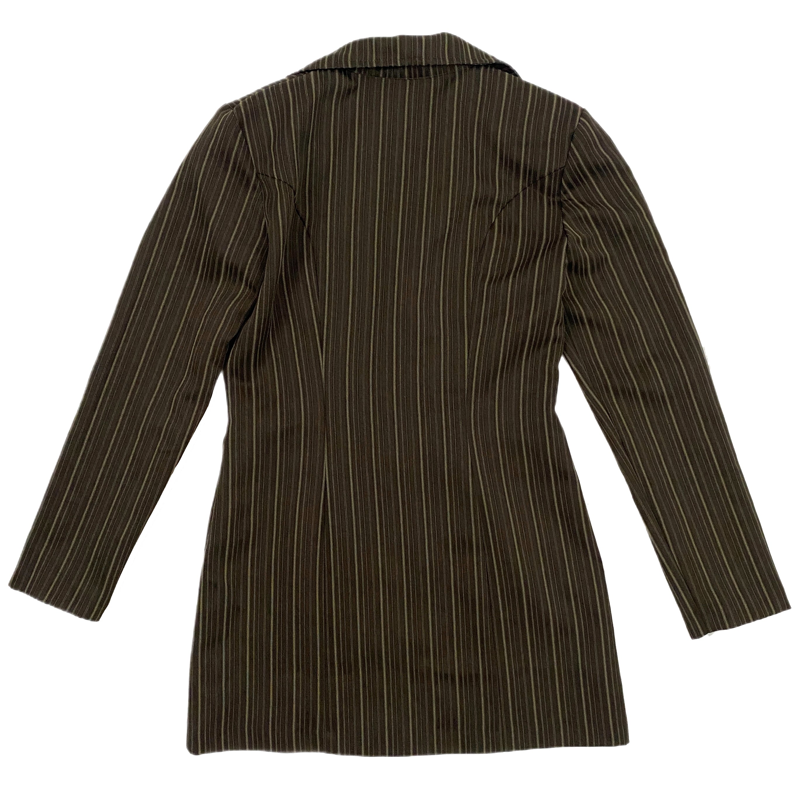 Striped Long Blazer (S/M)