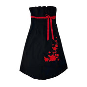 Y2K Red Rose Dress (S)