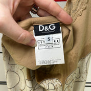 D&G Vintage 'B-Zaar' Halter Top (S)