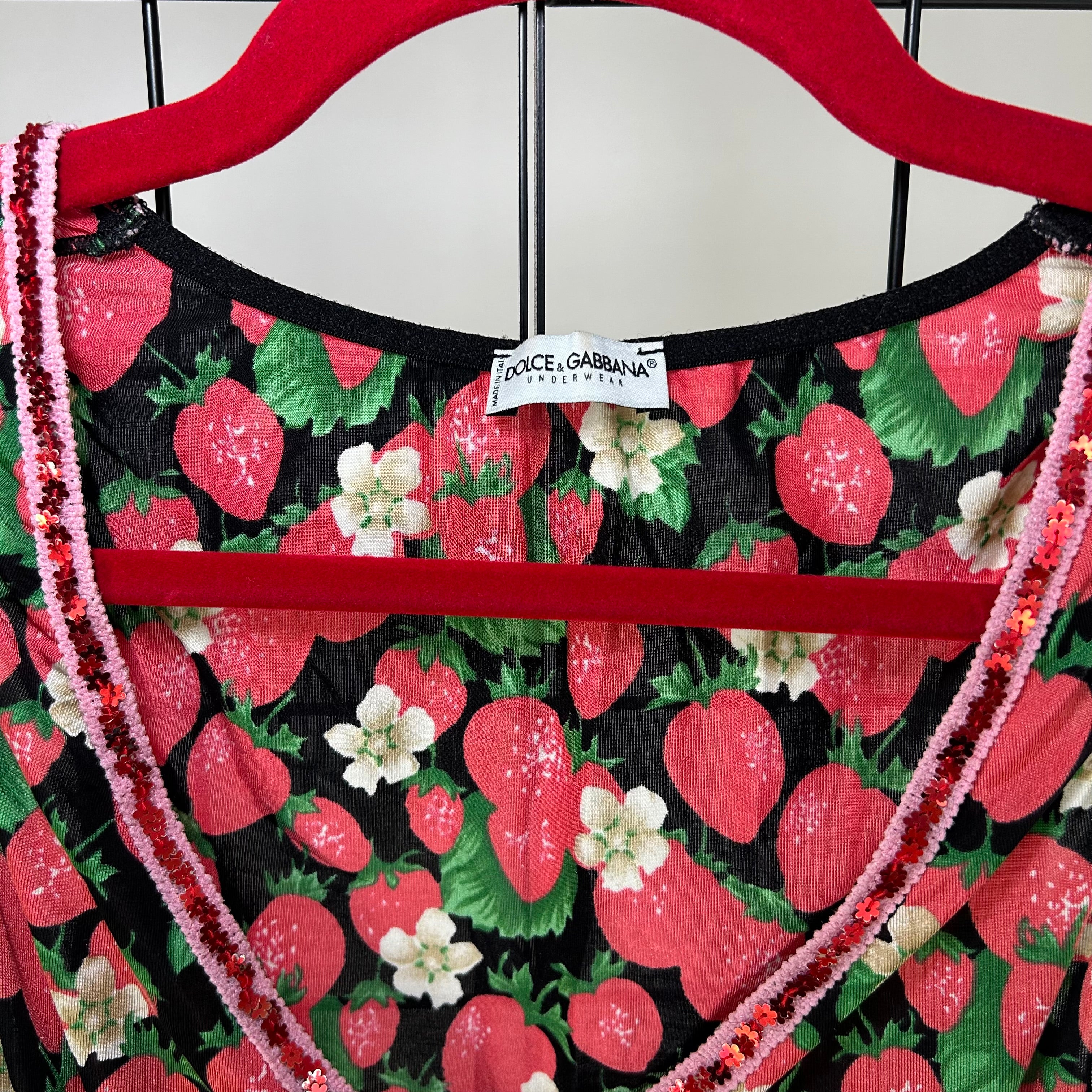 D&G Vintage Strawberry Tank (S/M)