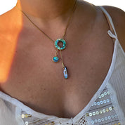 Ocean Halo Necklace