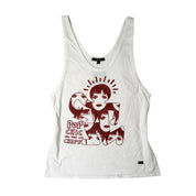 J-Fashion Graphic Faces Tank (S-M)