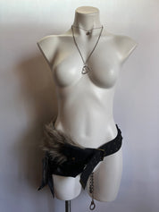 Star Power Custom Faux Fur Belt (S/M)