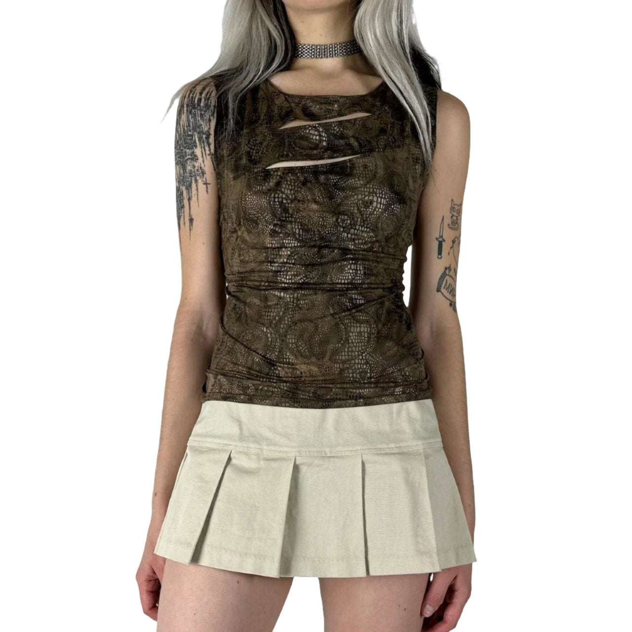 Y2K Slashed Tank (M/L)