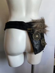 Star Power Custom Faux Fur Belt (S/M)