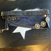 Star Power Custom Faux Fur Belt (S/M)