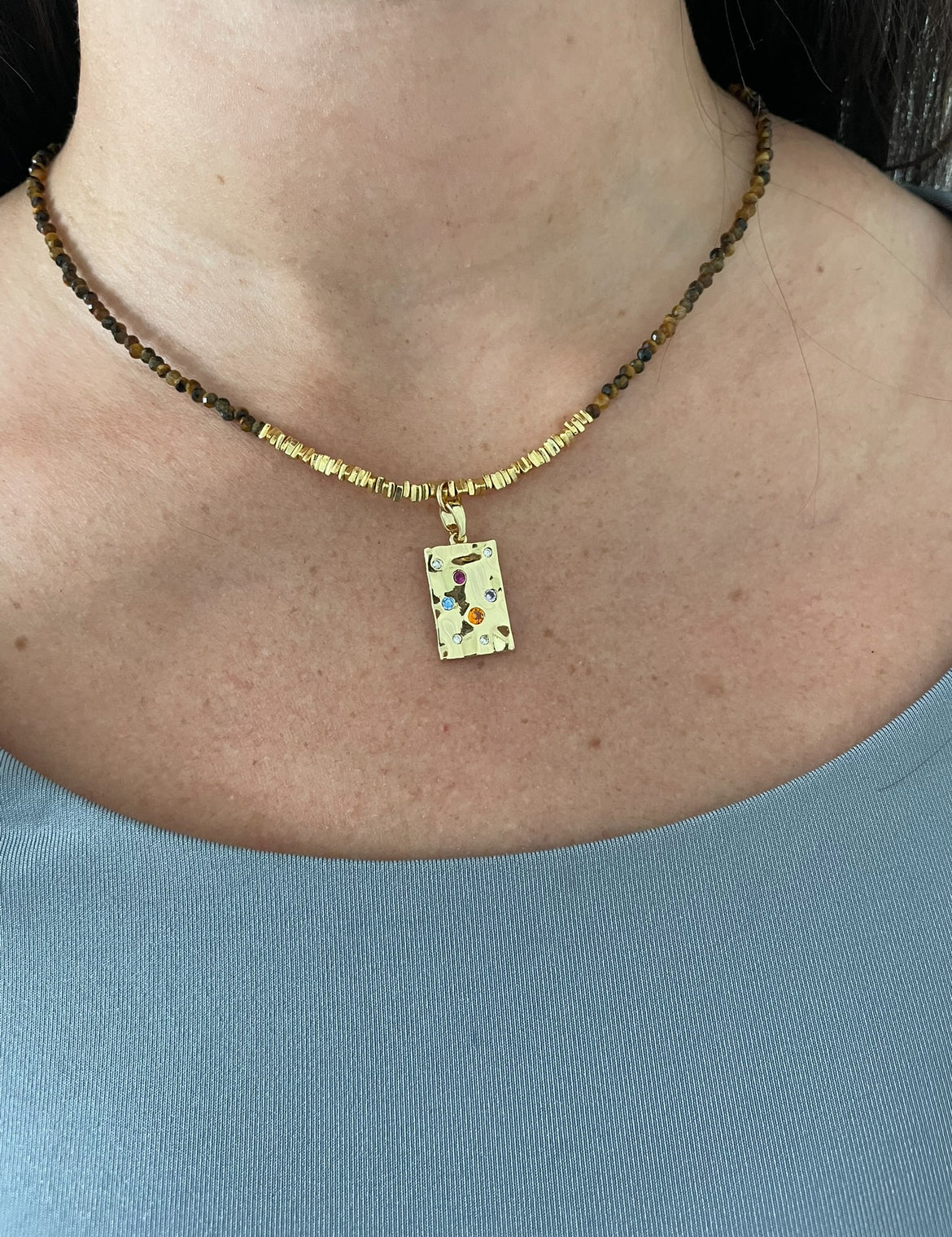 Calypso Tile Necklace