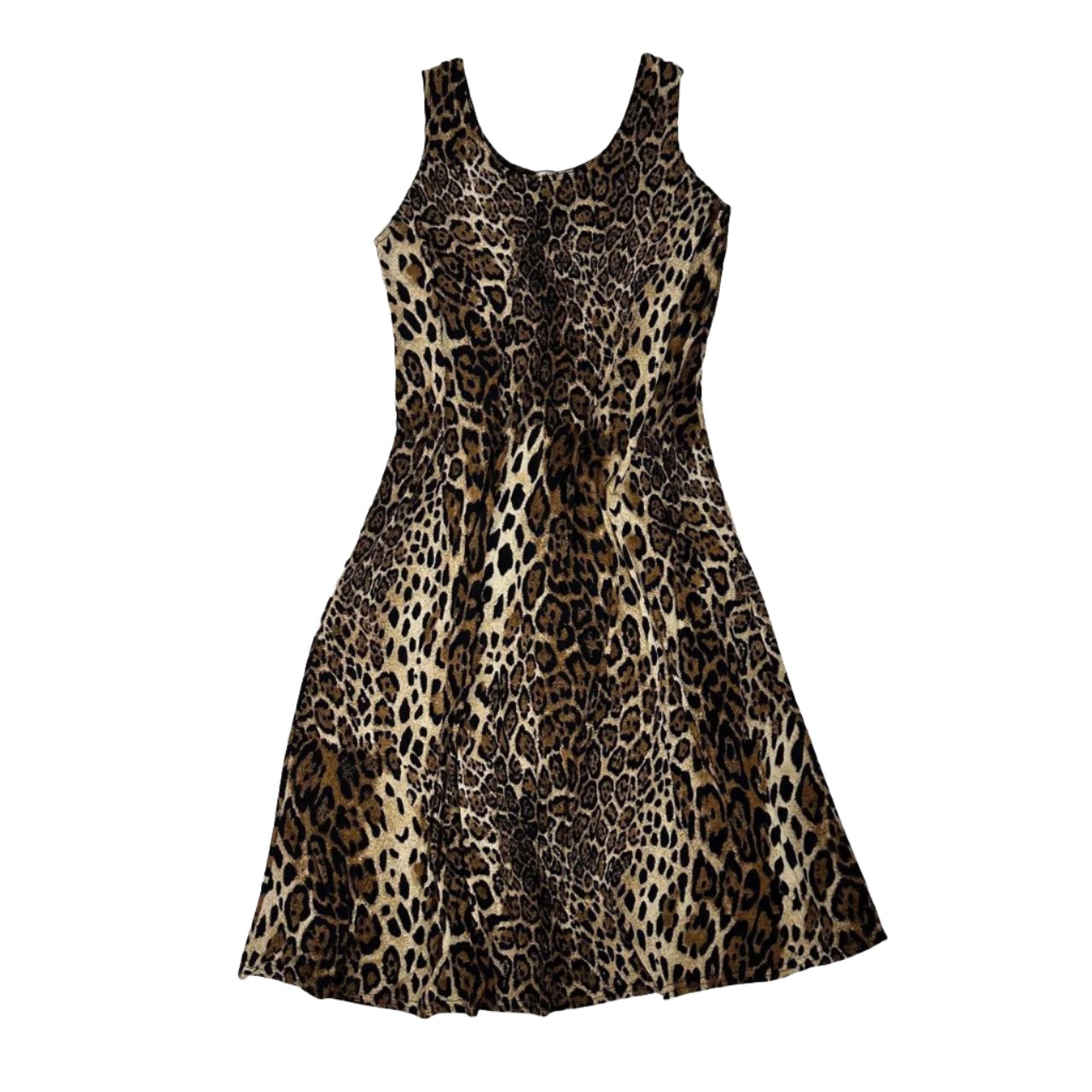 90s Slinky Leopard Maxi Dress (L) Holy Thrift 90s Slinky Leopard Maxi Dress (L) Holy Thrift