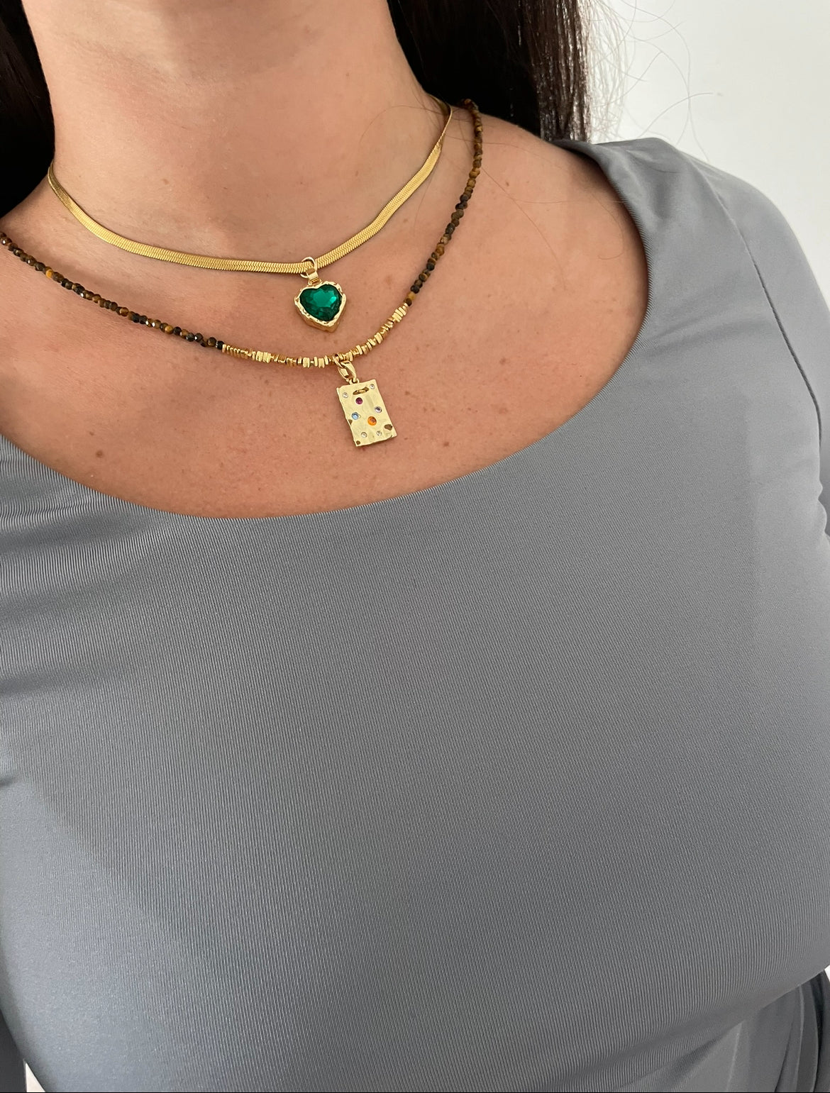 Calypso Tile Necklace