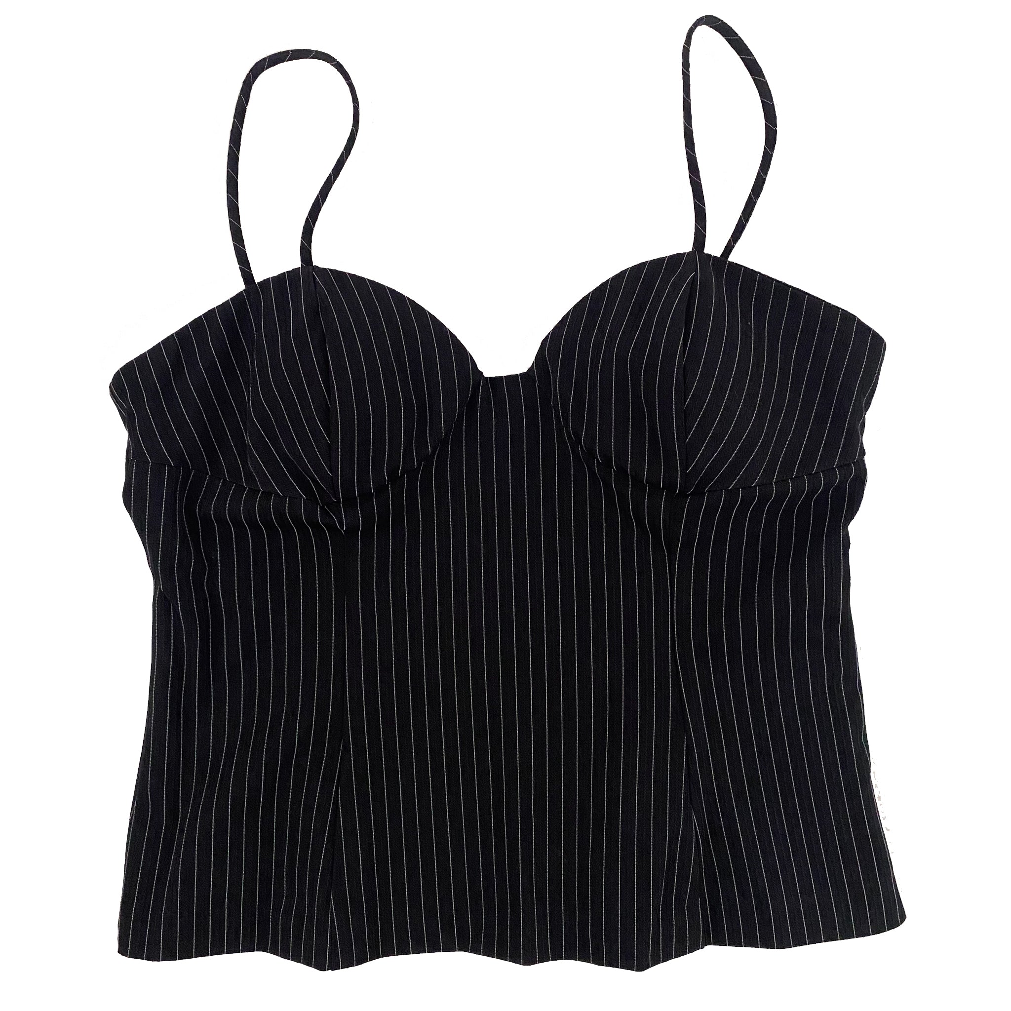 Pinstripe Bustier (L)