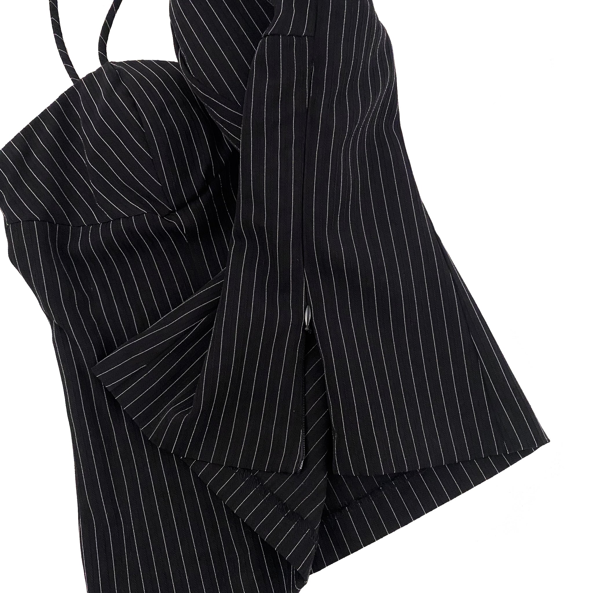 Pinstripe Bustier (L)