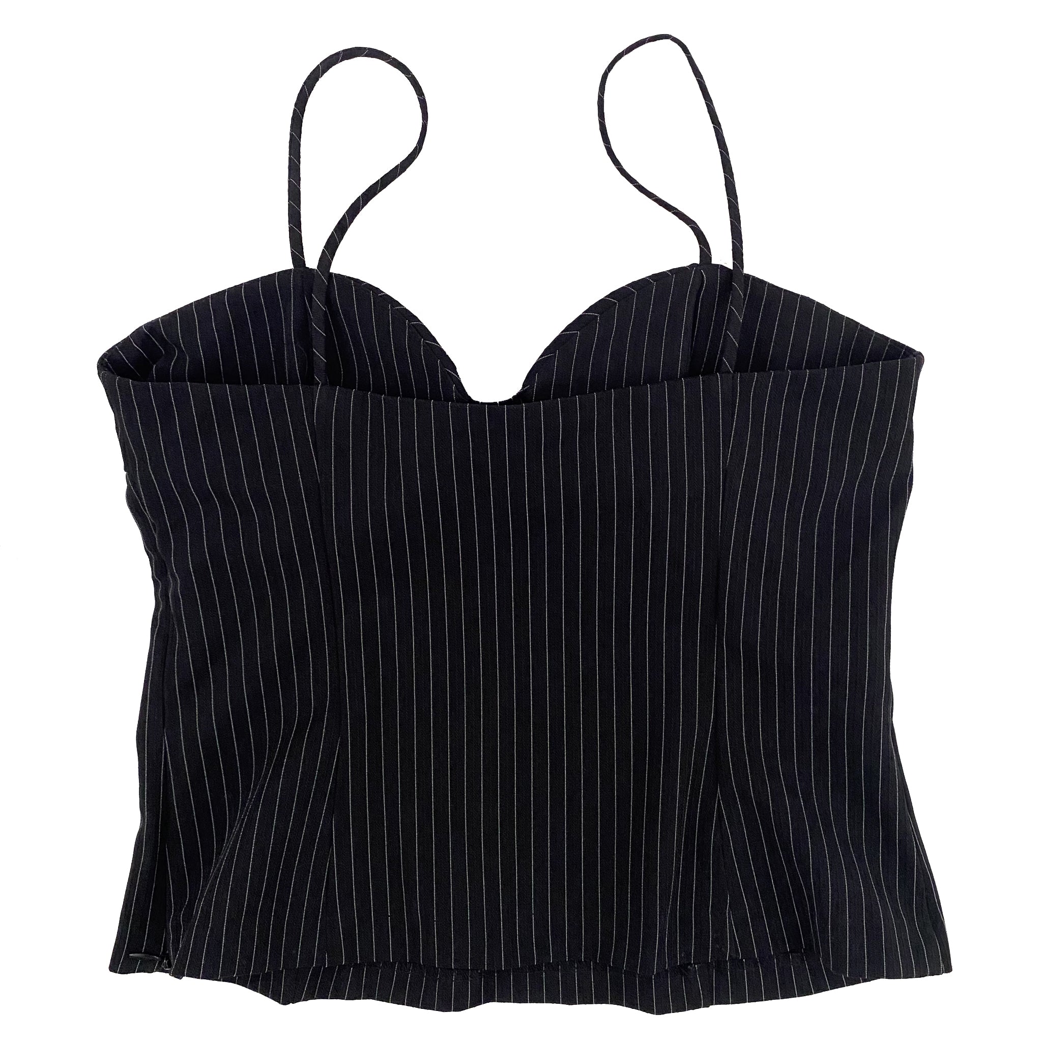 Pinstripe Bustier (L)