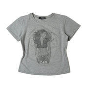 Dolce & Gabbana Bedazzled Baby Tee (S)