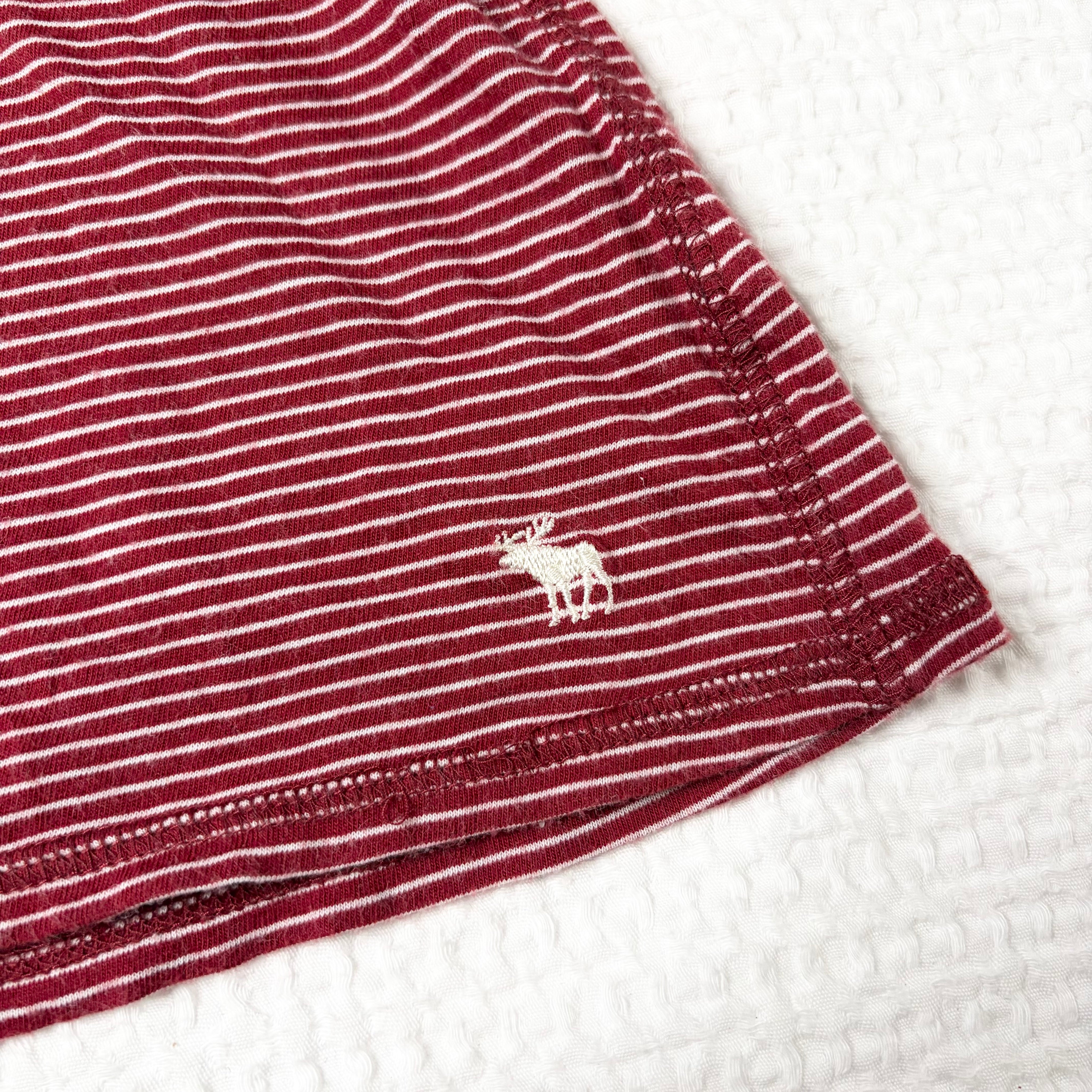 Abercrombie & Fitch Rare Stripe Babydoll Top (S-M)