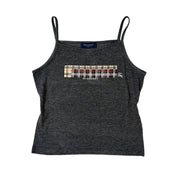 Burberry Gray Graphic Cami (M)