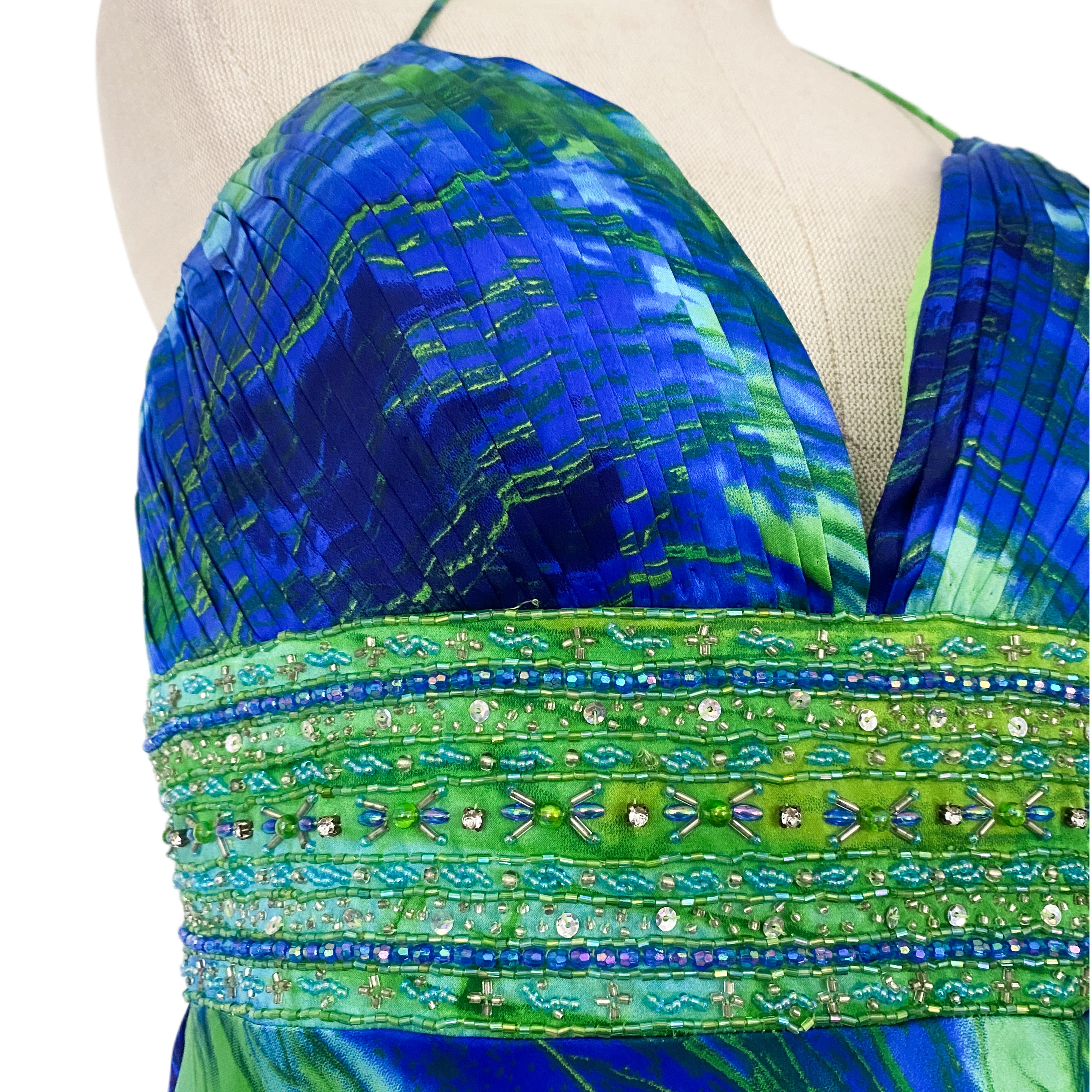 Silk Evening Dress (M)