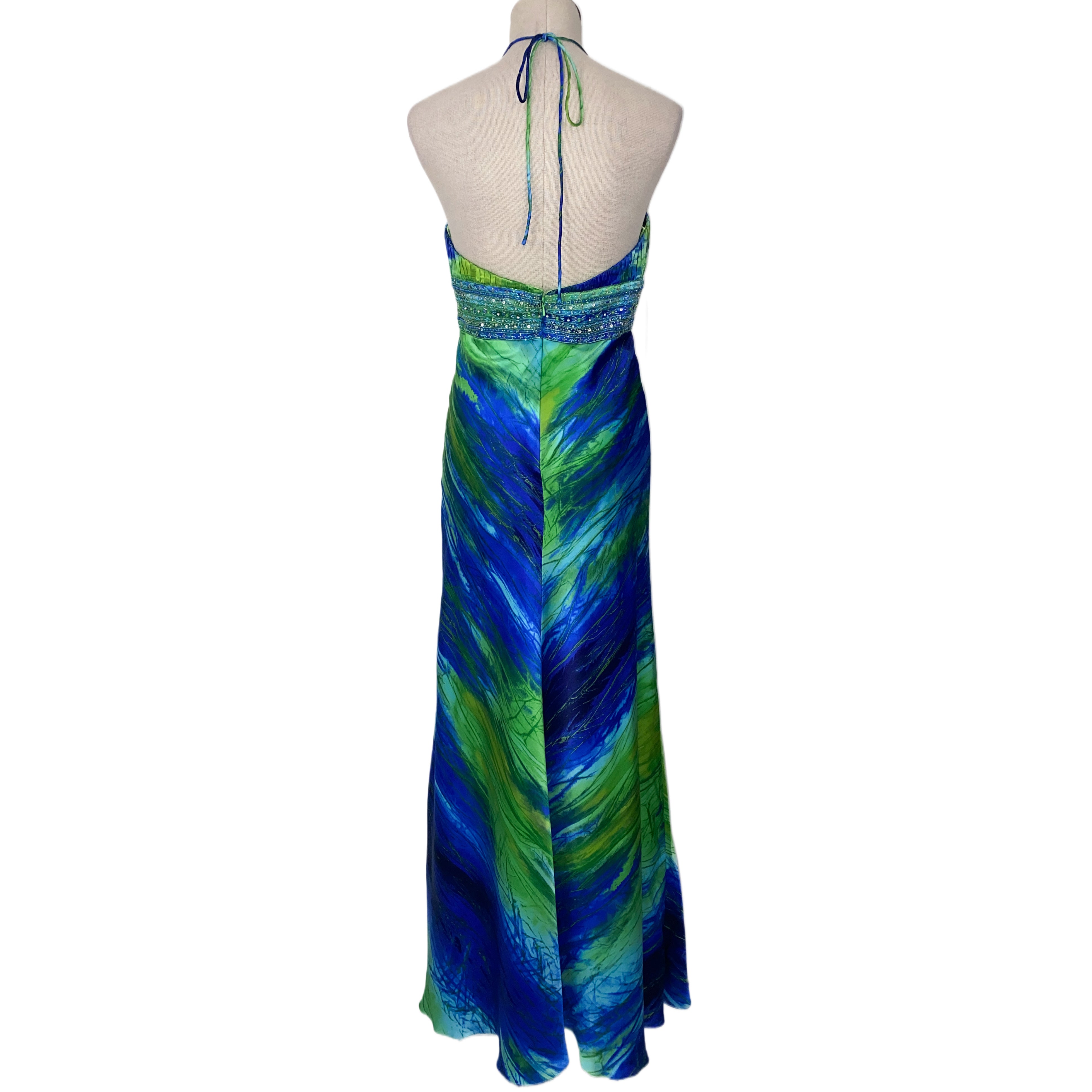 Silk Evening Dress (M)
