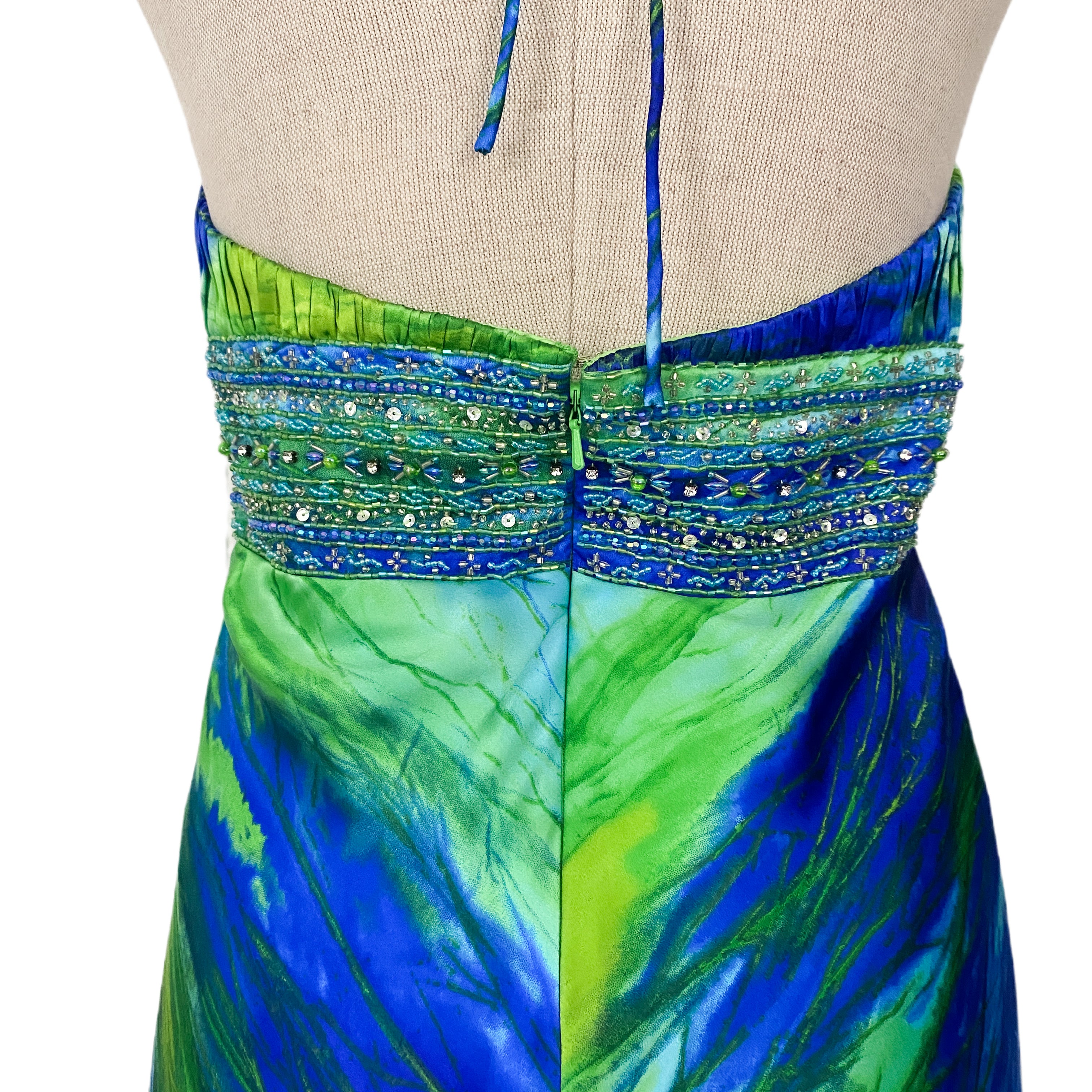 Silk Evening Dress (M)