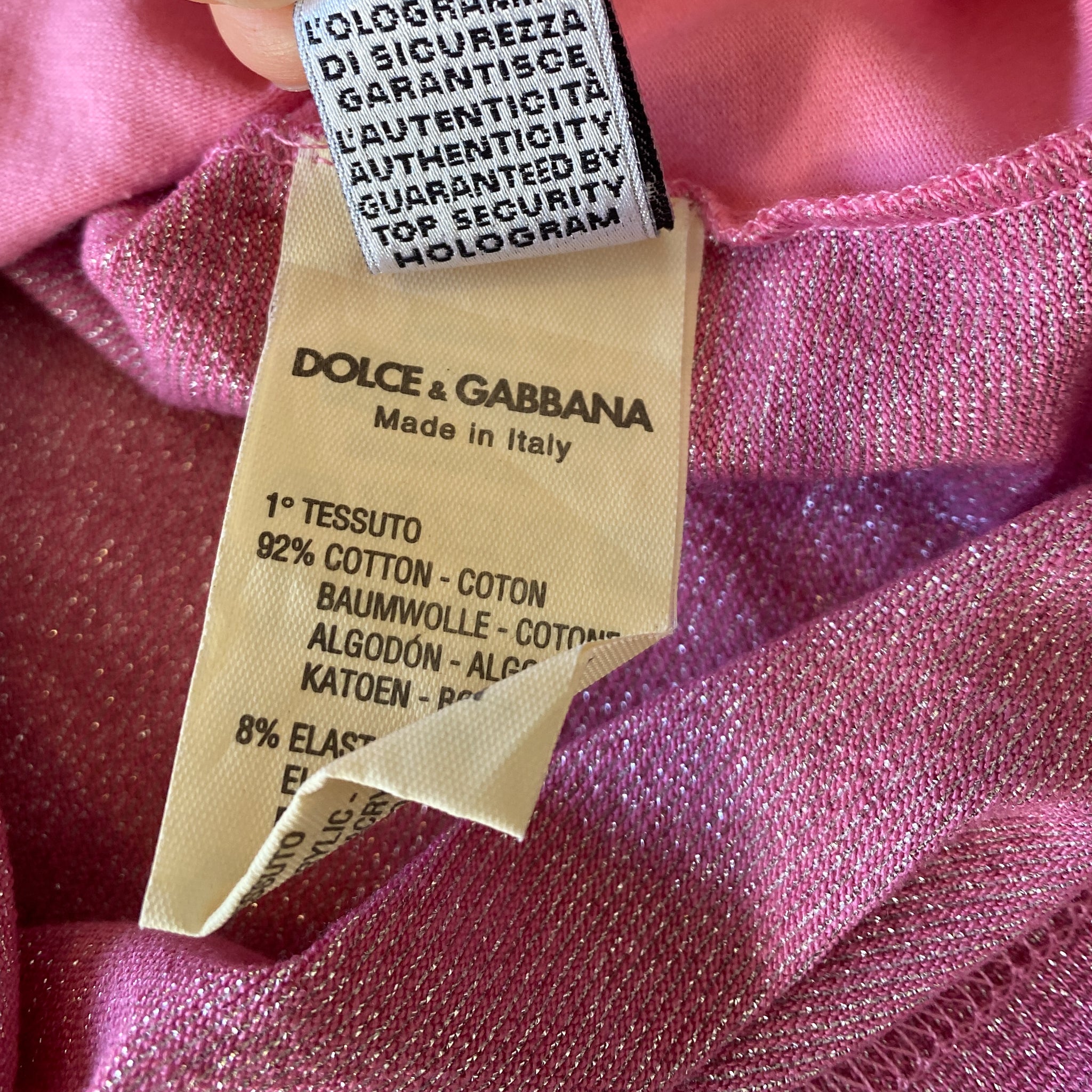 D&G Casino Queen Graphic Top (M)