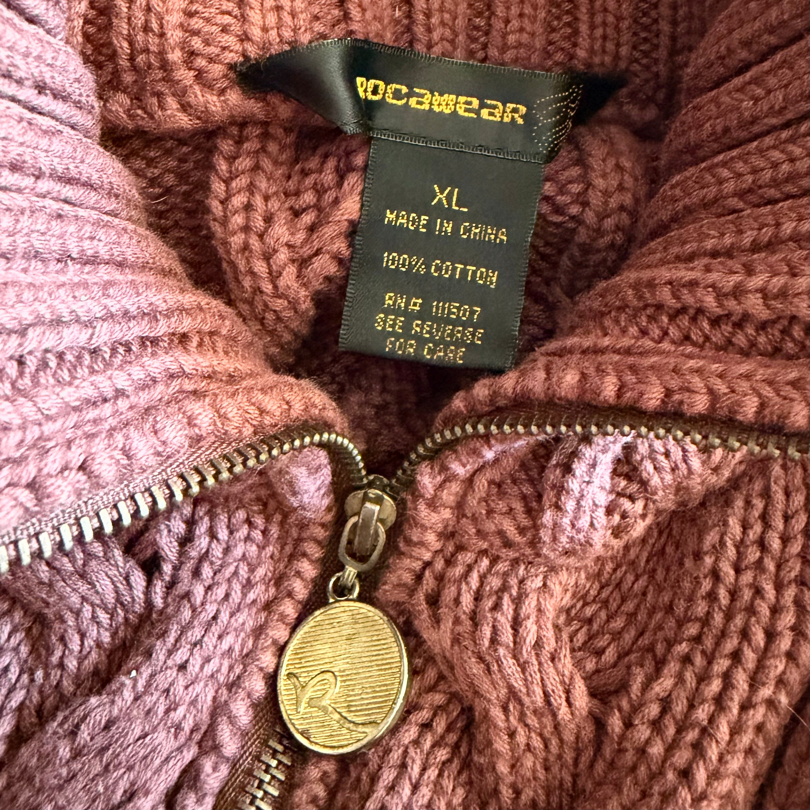 Rocawear Cableknit Cardigan (S)