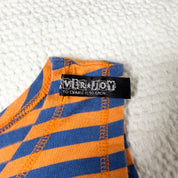 J-Fashion Striped Graphic Tank (S)